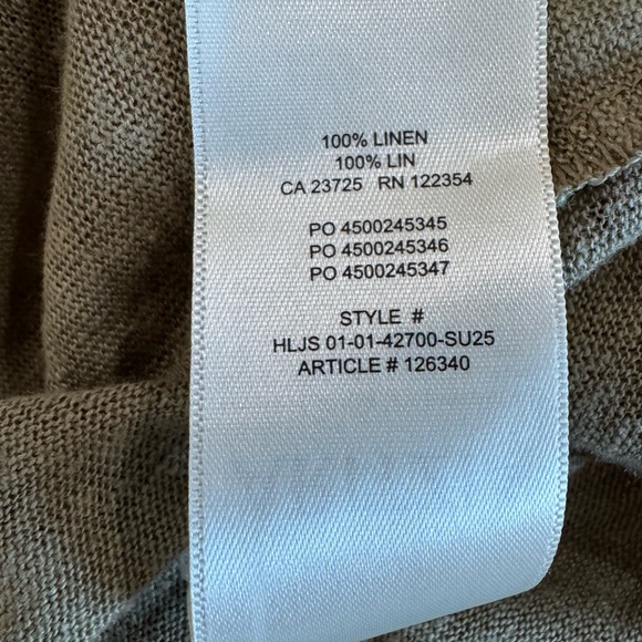 Aritzia Babaton Loom Linen Pegasus T-Shirt - Picture 11 of 11